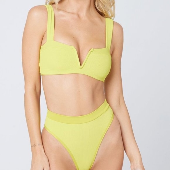 L*Space Lee Lee top + Frenchi bottom (size XL) NWT - Picture 2 of 8